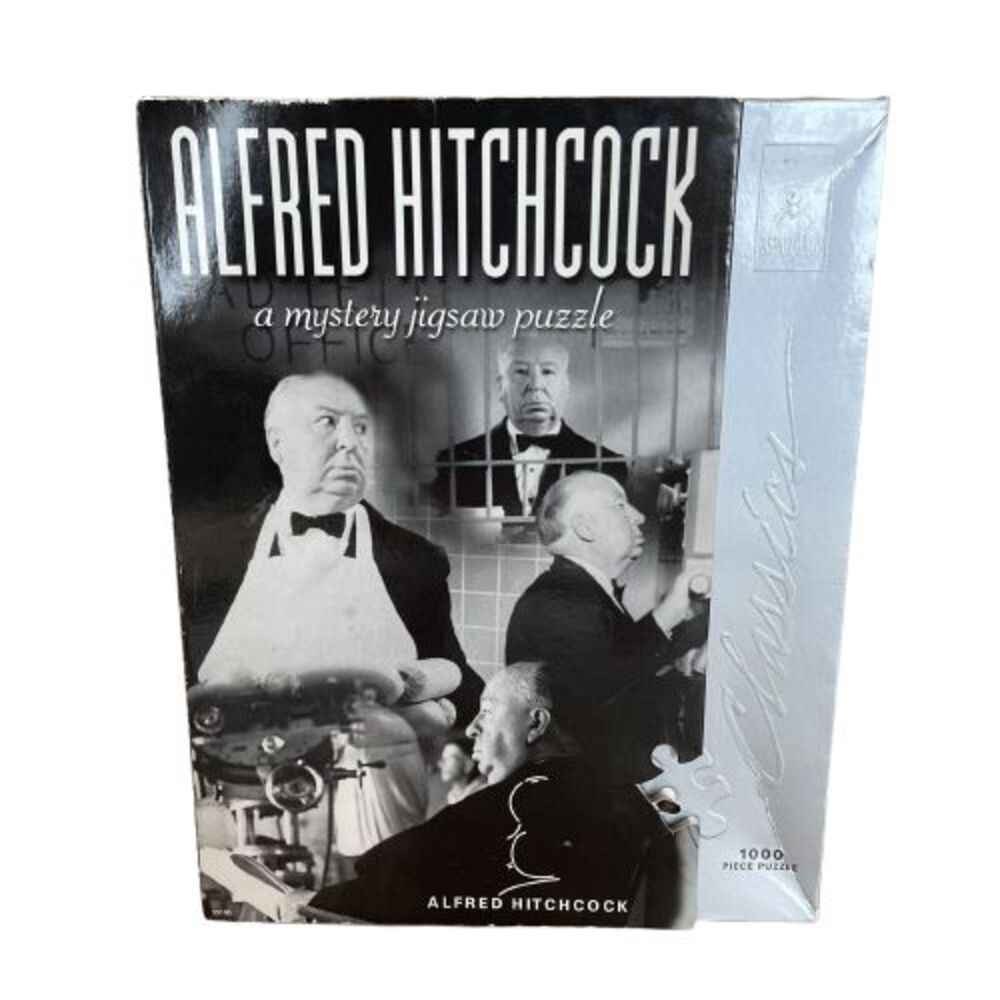 NEW Bepuzzled Classics Alfred Hitchcock 1000 Piece Puzzle